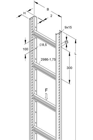 Stijgkabelladder