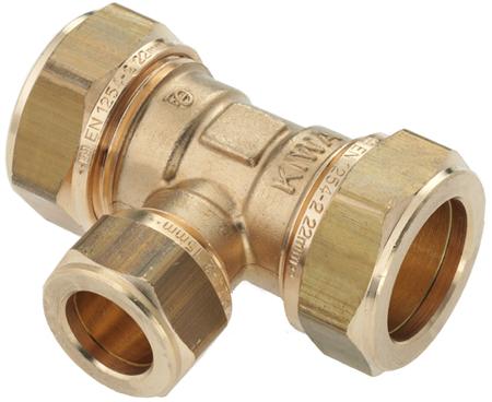 Bonfix 82458 T-stuk 28 x 15 x 22 mm