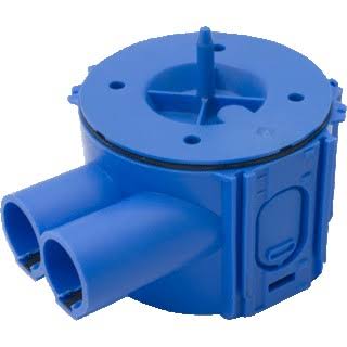 Multigietbouwdoos 2x 19mm, 50mm diep