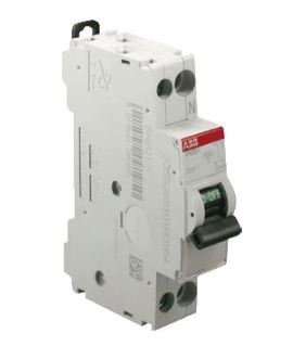 ABB SN201, installatieautomaat, 1P+N, C-karakteristiek, 13A - IEC/EN 60898 6 kA/ IEC60947-2 10 kA - 1 module, breedte 17,5mm
