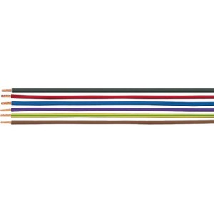 Helukabel H05V-K Eca PVC montagekabel, L=100 meter. Kleur donkerblauw-wit