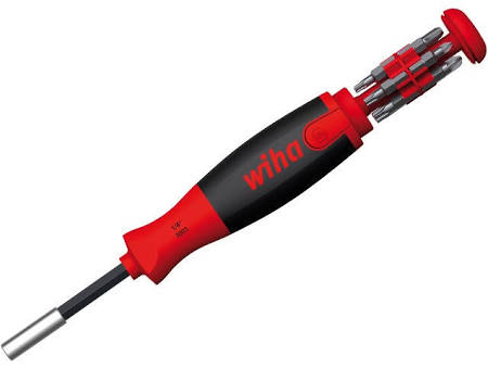 Wiha magazijnbithouder, magnetisch 1/4inch, 25 mm, sleuf, PH, PZ, torx en inbus