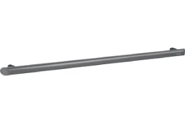 Delabie, Handgreep aangepast sanitair, Be-Line, wand, recht, 900mm lengte, 35mm diameter beugel, aluminium, antraciet grijs