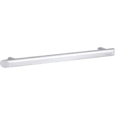 Delabie, Handgreep aangepast sanitair, Be-Line, recht, greep, 500mm lengte, 35mm diameter, aluminium, wit