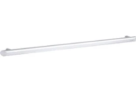 Delabie, Handgreep aangepast sanitair, Be-Line, greep, recht, 900mm lengte, 35mm diameter, aluminium, wit