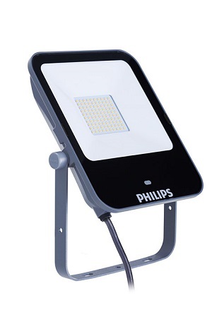 Philips Ledinaire schijnwerper mini floodlight LED 10W, 3000K, 1000lm, CRI>80, dimbaar, stralingshoek 100graden, 35.000uur, IP65