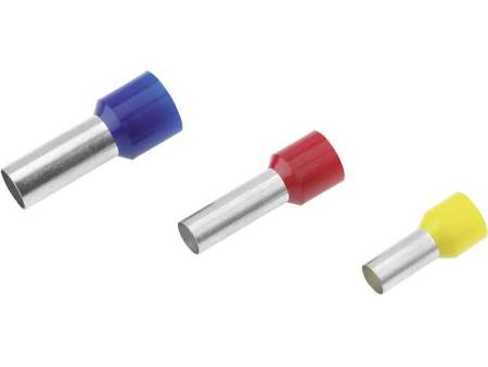 Cimco adereindhuls geïsoleerd, voor kabel 6mm2 x 12mm, huls 6,9/3,9 x 20mm, steekmaat 6,3 x 3,5mm, koper vertind, groen