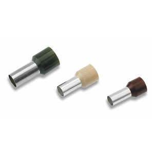 Cimco adereindhuls, 2.5mm2, hulslengte 8.2mm, geïsoleerd, koper, vertind, PP, grijs, AWG14