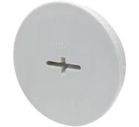 Wiska EVSG63 blindstop M63 grijs