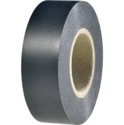 Hellermanntyton isolatietape, breedte 19mm, lengte 33m, polyvinylchloride (pvc), zwart