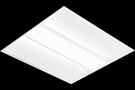 Opple LED Panel Recessed arm., led, 3800lm, 35W, 3000K, CRI80-89, >80graden, IP20, wit, inb., beh. wit, staal, (lxbxh) 595x595x100mm