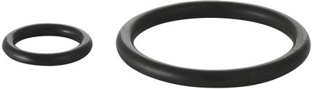 Geberit, toebehoren/onderdelen voor spoelreservoir, pakkingset 3 ringen, voor verbindingsslang inbouwreservoirs, UP300/320, zwart
