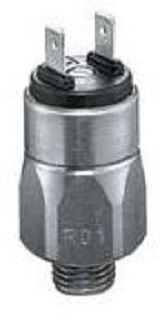 Suco drukschakelaar met fastonaansluiting, NO, 42V, 50-150 bar, membraan NBR, buitendraad G 1/8inch, overdrukveilig 600bar