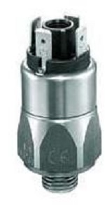Suco drukschakelaar met fastonaansluiting, wisselcontact, 250V, 0.5-5 bar, membraan EPDM, buitendraad G 1/4inch, overdrukveilig 300bar