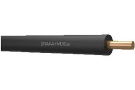 Draka HVD B2ca 70C 450/750V 1,5mm2 installatiedraad, massief, iso. copolymeer, aderkleur zwart, buitendia. 2,74mm, doos 100meter