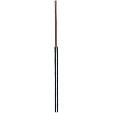 TKF VD H07V-U Eca 1,5mm2 installatiedraad, klasse 1 = massief, aderkleur zwart/wit, isolatie PVC, buitendiameter 2.7mm, 100meter