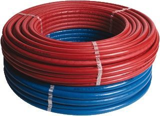 Henco / VSH multicon buis 32x3 geisoleerd 6mm blauw op rol van 50 meter